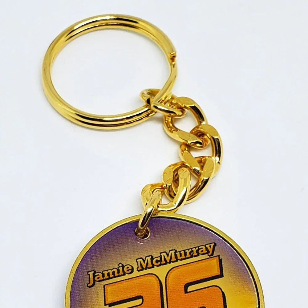 Crown Royal Whiskey Promotional Keychain #26 Jamie McMurray NASCAR Key Chain NEW